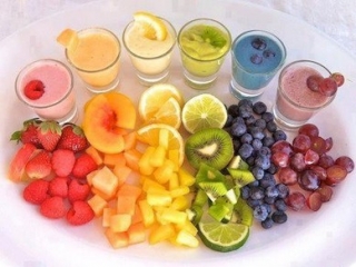 Los efectos saludables de la dieta de los Colores